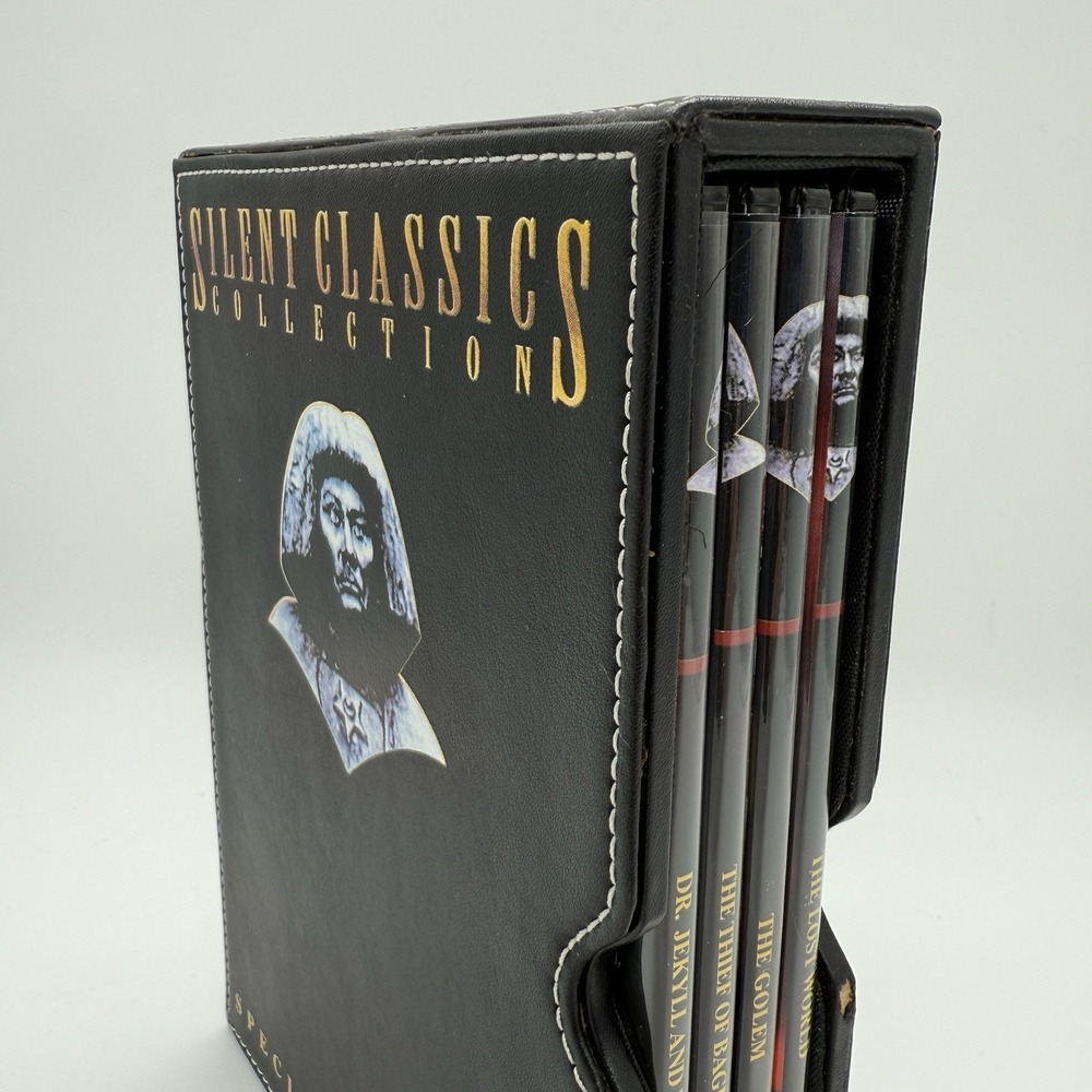 Silent Classics Special Edition 4-Disc DVD‎ Set Horror Lost World Golem Thief